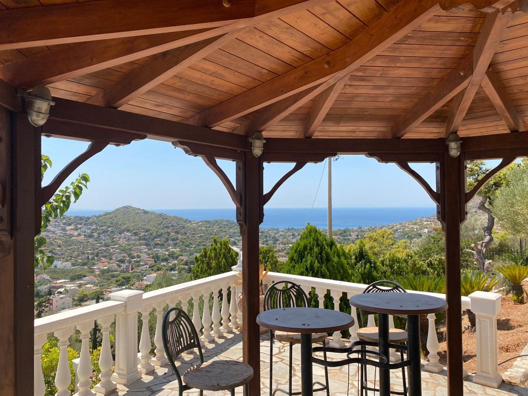 Eagles Nest Villa Athenian Riviera In Aghia Marina Near Lagonisi, Next To The Beach Close To Athens Airport Agia Marina  Ngoại thất bức ảnh